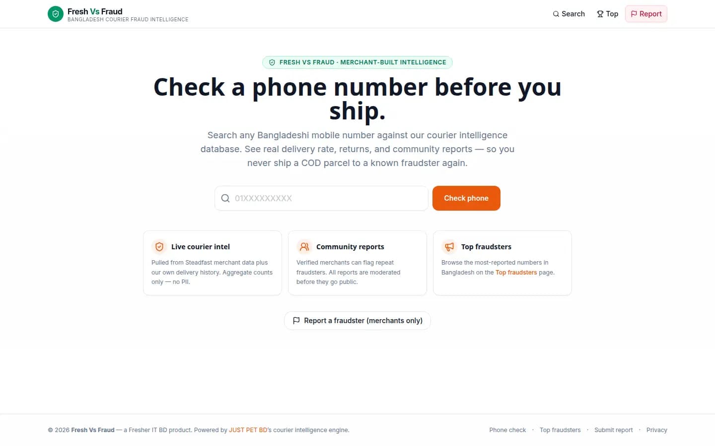 Fraud Detect screenshot